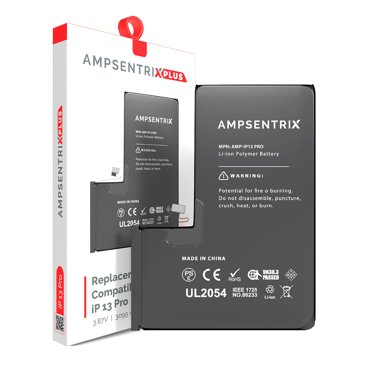 Bateria Ampsentrix Plus iPhone 13 Pro